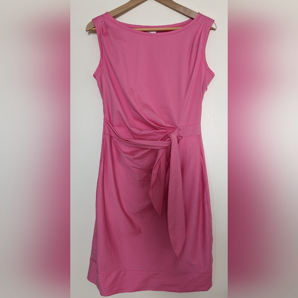 DVF New Della Pink Faux Wrap Dress